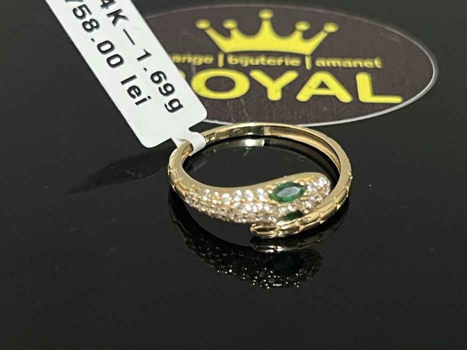 Bijuteria Royal CB : Inel dama aur 14k 585  1,69 gr