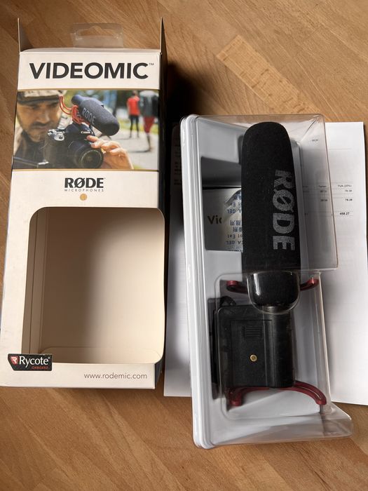 Microfon Rode Rycote VideoMic pentru DSLR