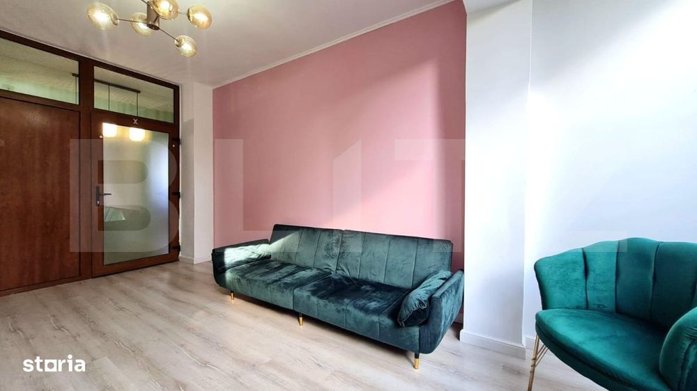 Apartament 3 camere, 55.30 mp, terasa si parcare, zona Gheorgheni
