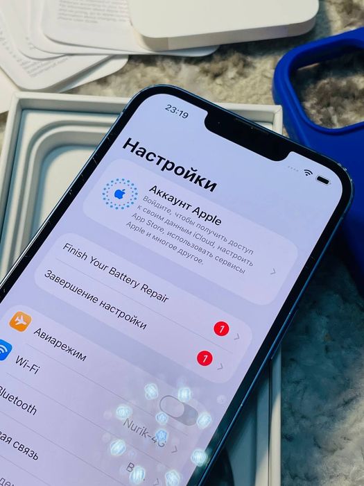 iPhone 13 256gb синий