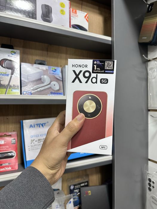 Honor X9D 12/256 Qora