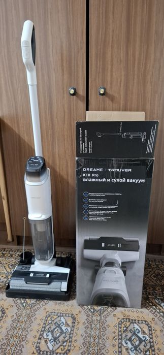 моющий пылесос Dreame K 10 pro
Тип уборки: сухая/влажная/сбор воды
Мощ