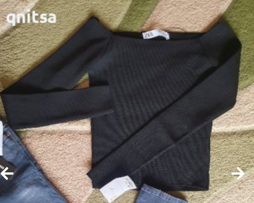 Блузка на Зара-нова с етикет