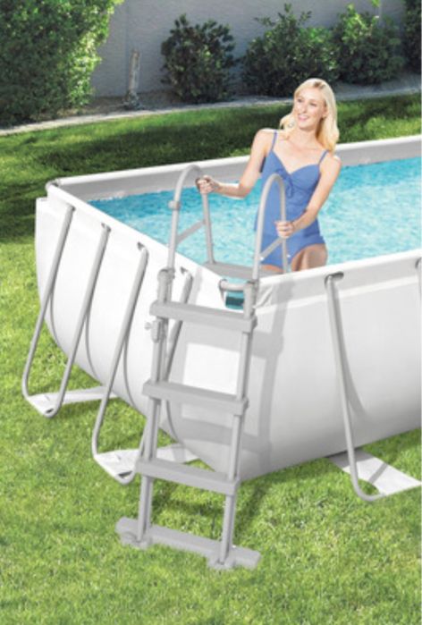Piscină 404x201cm (Set complet-pompa mare,scara,prelata,kit curatare)