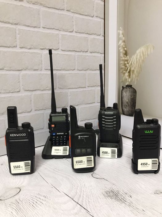 Рации от 4500тг. Рауия! Наушники! Доставка