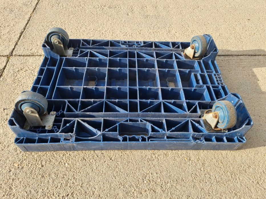 Carucior platformă 500kg folosit