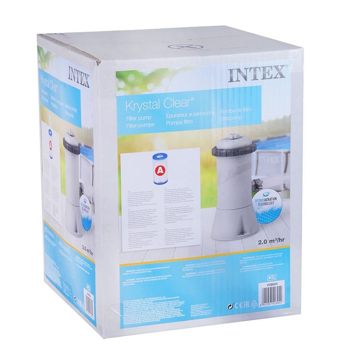 Intex фылтр насос 1.250 л час для бассейна каркасный