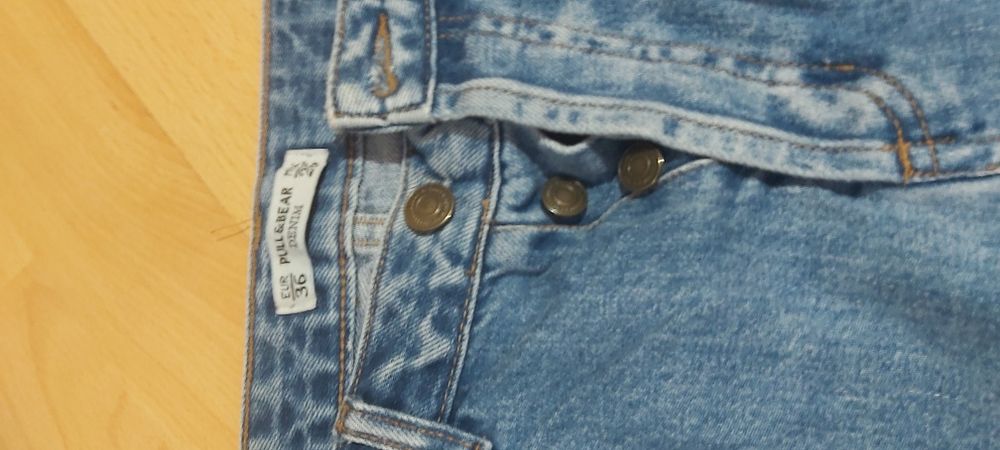 3 blugi, Pull and Bear si H&M, Skinny& Mom jeans