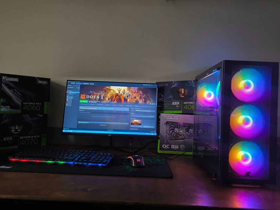 Игровой Core i5-7500, 3.40GHz GTX1060 5Гб,  DDR4 16Гб/240Gb HDD 500Gb