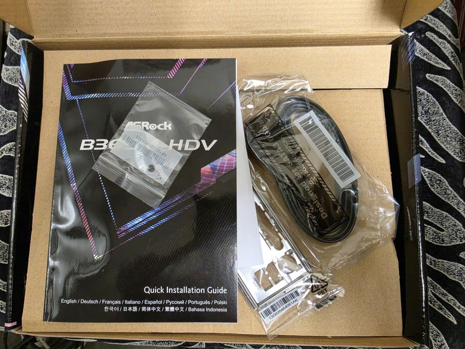 ASRock B365M-HDV новая