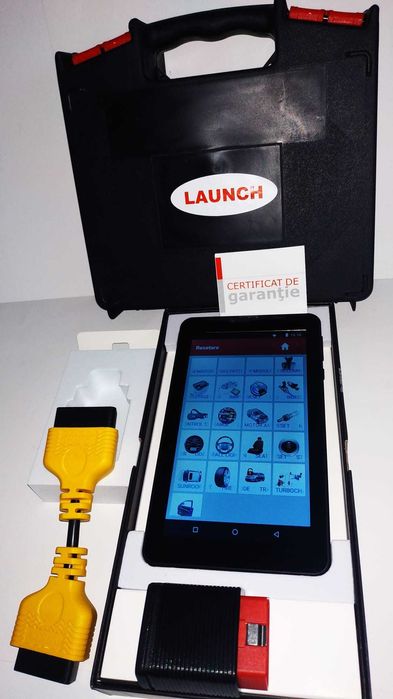 Kit Interfata Auto LAUNCH PRO5S X431 V+ Scan Easydiag + Tableta Noua