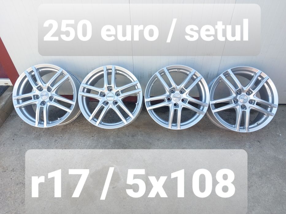 Jante aluminiu r17 / gama FORD / VOLVO / 5x108