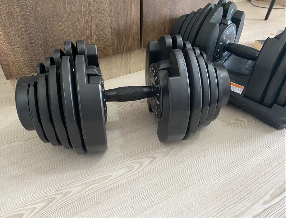 Gantere reglabile 5-40kg stare foarte buna