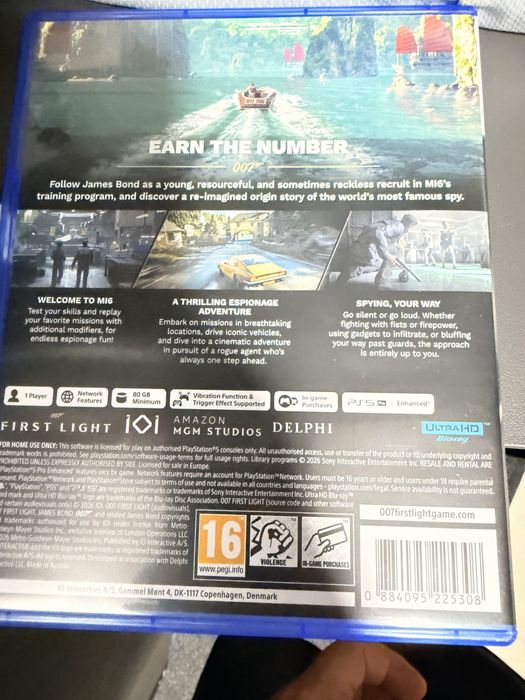 007 first light sony playstation