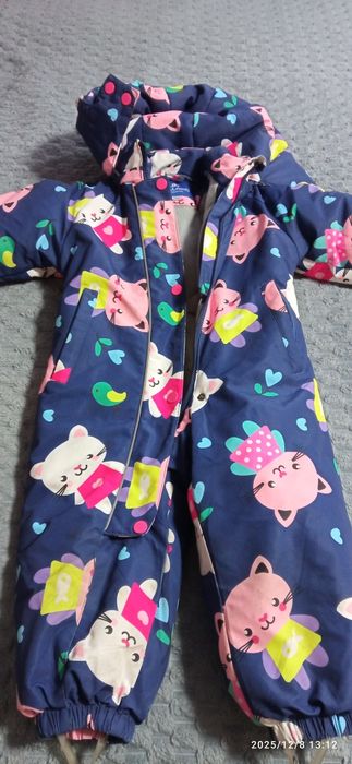 Зимний комбинезон на девочку!