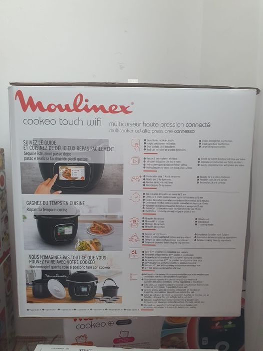 Moulinex cookeo touch WiFi NOU NOUTA 0 minute utilizata