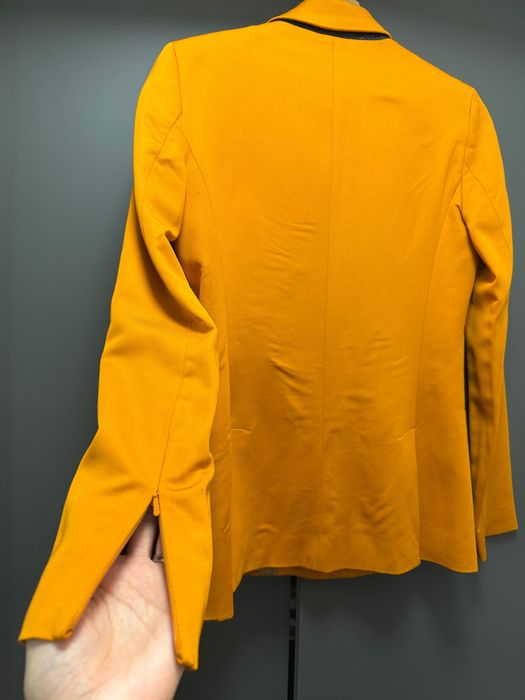 Sacou elegant damă, galben muștar, mărimea UK 8 (S), brand Whistles