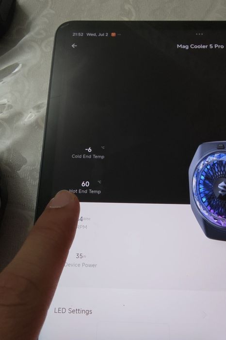 Xiaomi Black shark funcooller 5 pro 10-35W (magsafe)