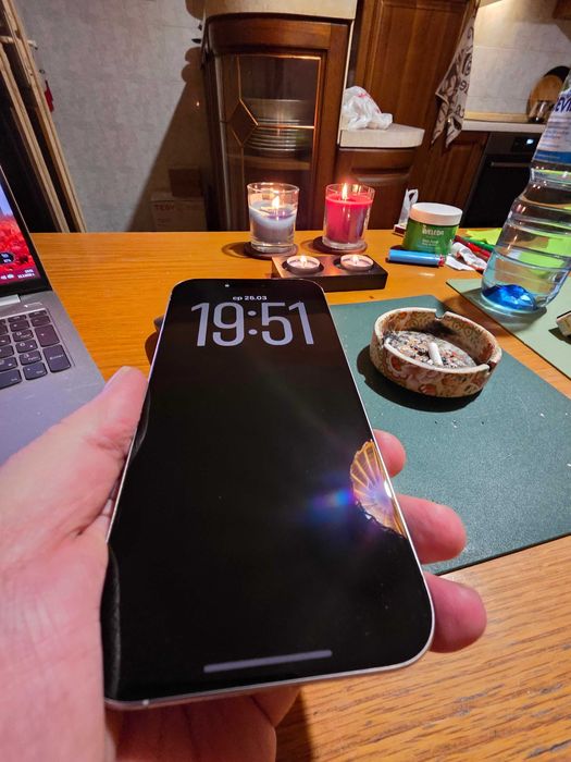 IPHONE 16 pro max white titanium 256/8gb