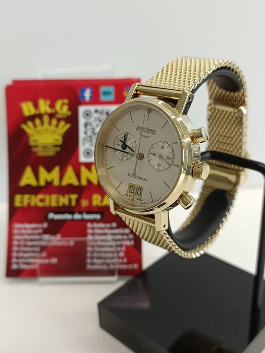 Ceas Bruno Sohnle Rondograph Glashutte Amanet BKG
