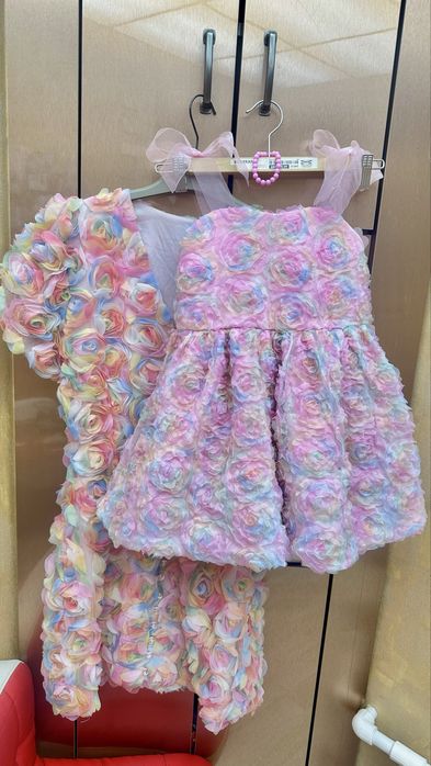 Парные платья мама+доча Family look