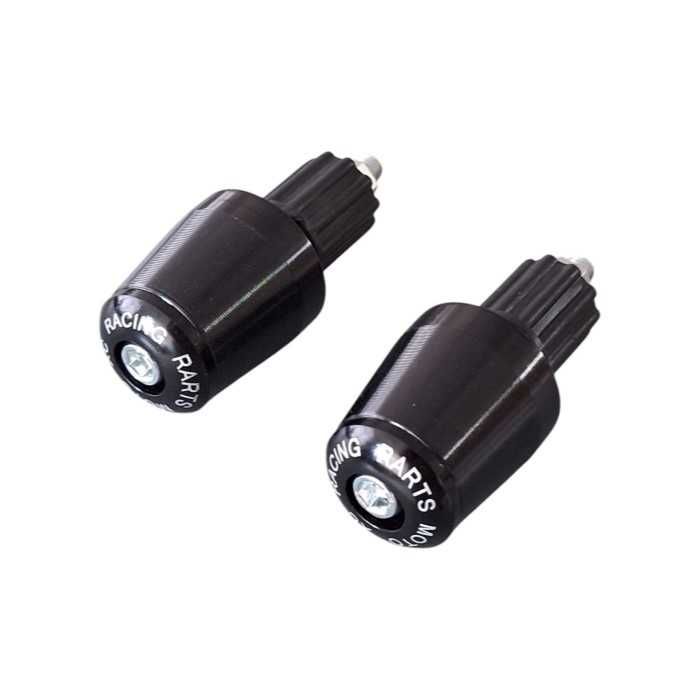 Краш тапи за мотоциклет Automat, 2бр, 70x30мм, Алуминий, Черен