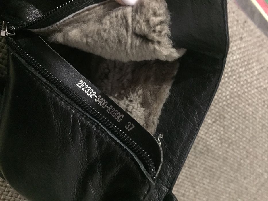 Полу ботинка натуралка