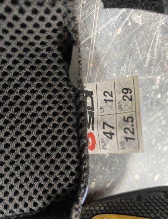 SiDi мото ботуши номер 47