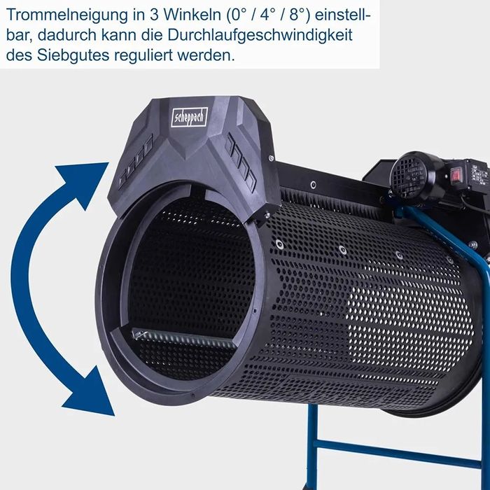 Sită rotativa scheppach rs500