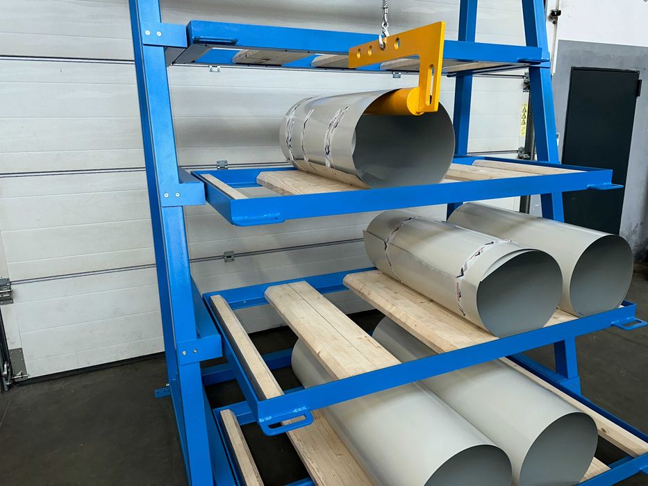 Raft spiralat cu compartimente extrasabile (abkant) Dachdecker