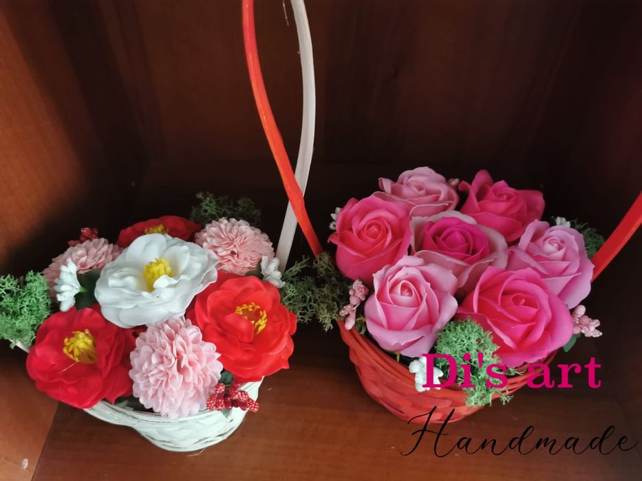 Cosulete flori sapuncu licheni stabilizati