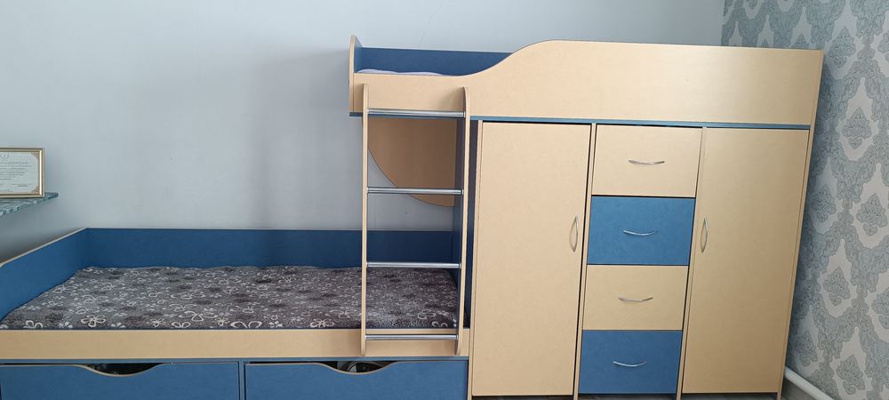 Детский,  двухэтажный  мебель