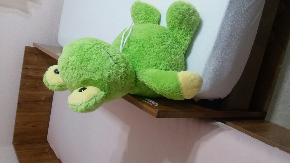 Красива плюшена жабка