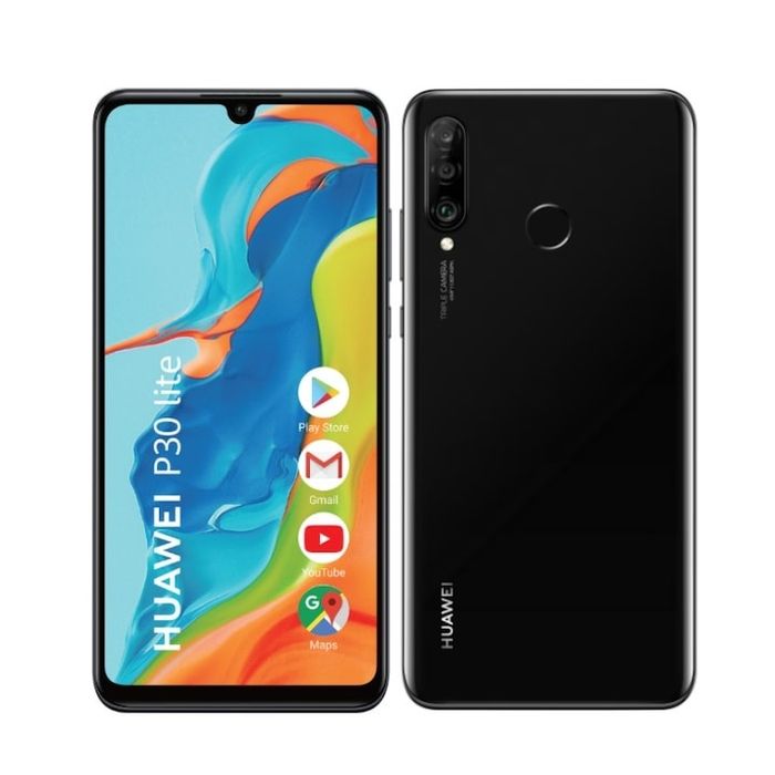 Telefon mobil HUAWEI TECHNOLOGIES P30 Lite, Dual SIM, 128GB, 4G, Midnight Black