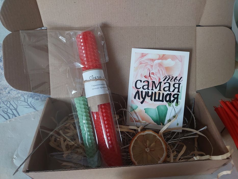 Продаются натуральные восковые медовые свечи!