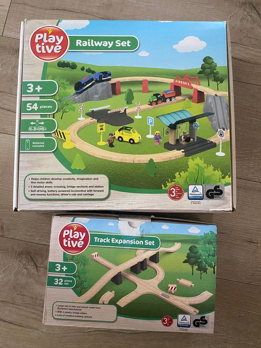 Set șina cu trenuleț și extensie lidl