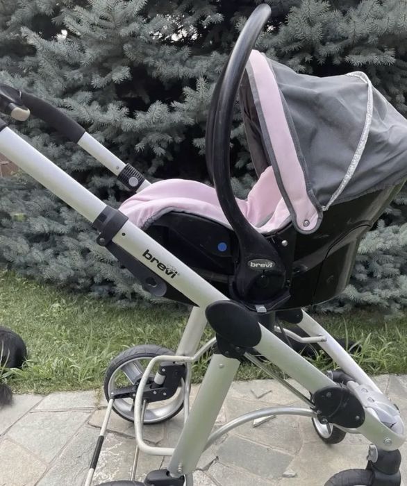 коляска с люлькой Brevi 3in1
