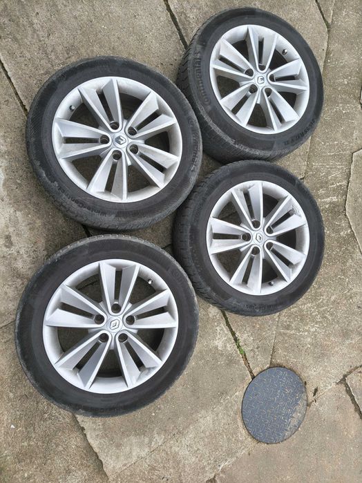 Jante originale Renault 17” + anvelope iarnă 215/55 R17 – 5x114.3