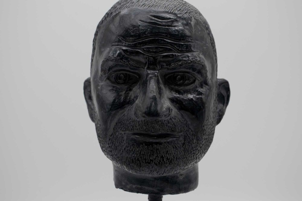 Ръчно изработена портретна глава „Зигмунд Фройд“