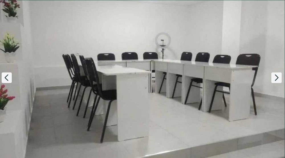 Soatlik va oylik xonalar o'quv va ofis maqsadlari uchun
