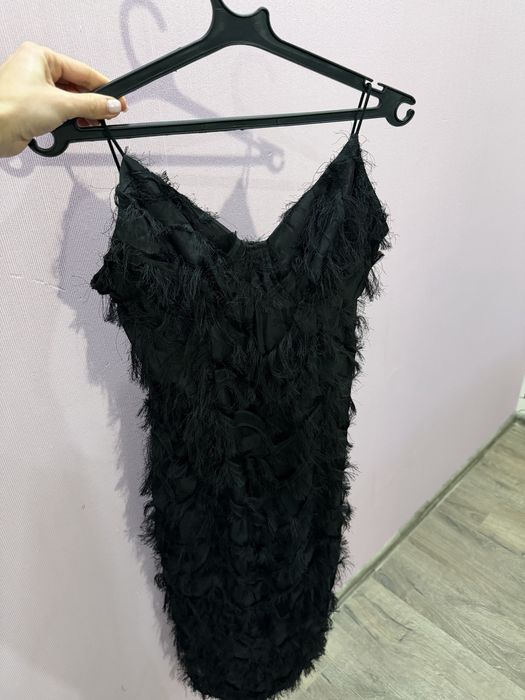 Рокля с пера shein