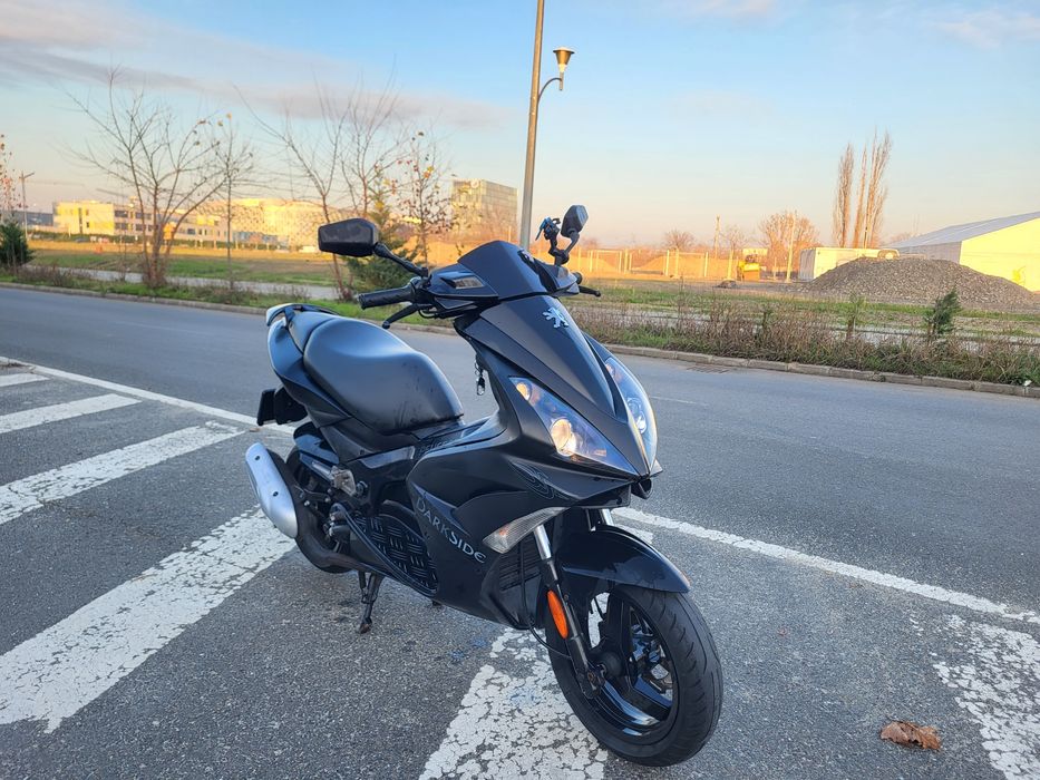 Scuter 49cc Peugeot JetForce Racire apa - Prinde 80/90 km/h - Permis B