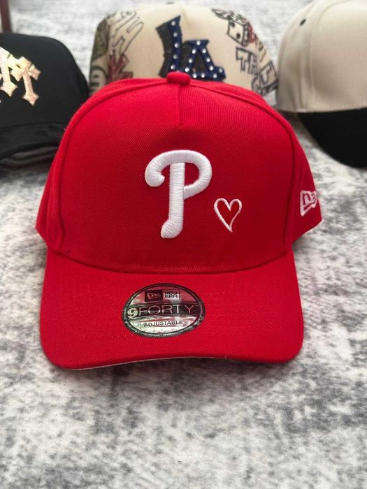 Sapca Philadelphia Phillies "P" Heart Custom Snapback