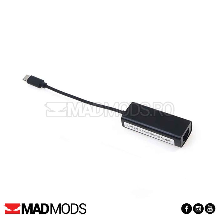 Cablu Diagnoza ENET OBD 2, BMW seriile Fxx, Gxx, I, Mini 2008-2023