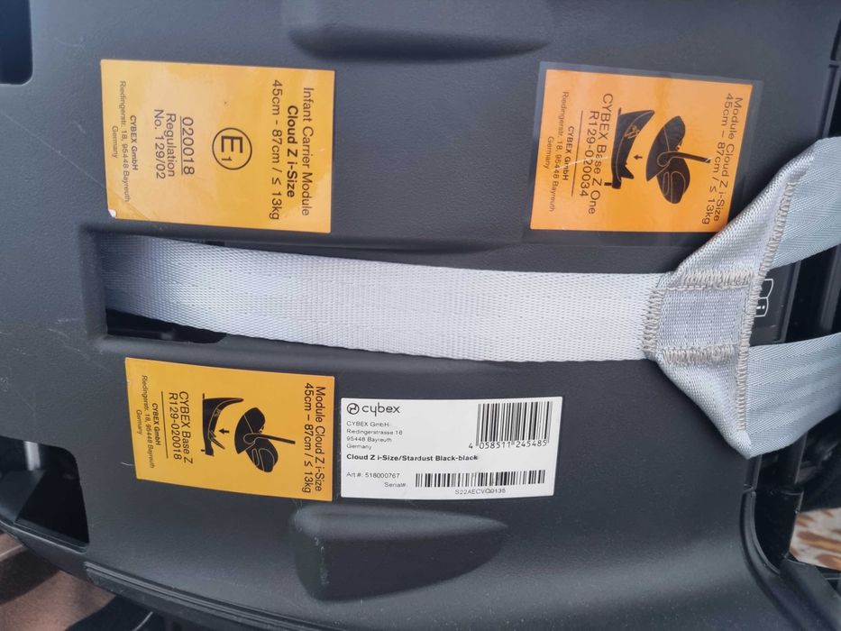 Столче за кола Cybex cloud Z-i size 45-87см.