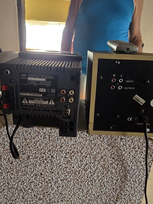 Mini combina JVS  muzicala + Subwoofer cadou