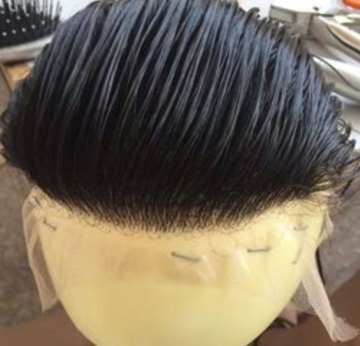 Мъжки тупета от естествена коса