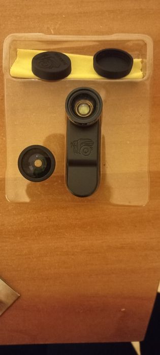 Lentile telefon/ tabletă 3 în 1  marca "Black eye"