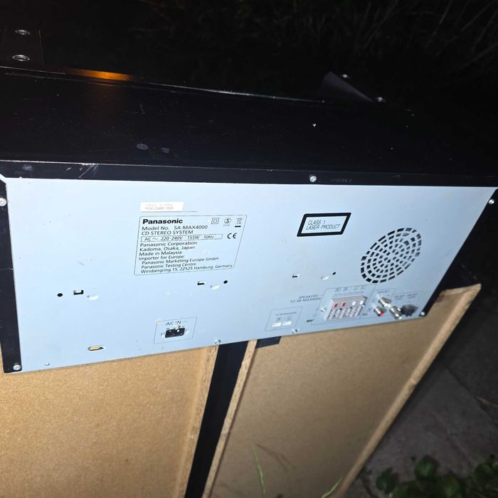 Sistem Audio Panasonic SC MAX 4000 EK 2400w