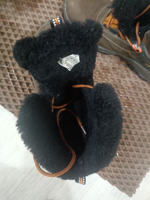 Зимние батинки кожа